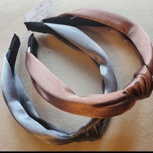 Mauve Satin Headband